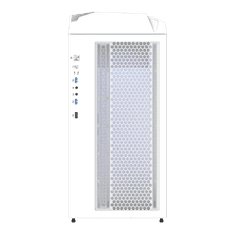 Gigabyte C301 STAKLENO USB 3.1 Gen2 Type-C ARGB osvijetljeno kućište, E-ATX bijelo