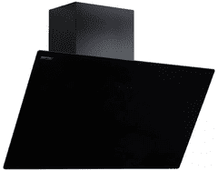 MPM Kuhinjska kapuljača 90-OVS-24 zid, Inox, staklo, crno