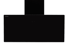 MPM Kuhinjska kapuljača 90-OVS-24 zid, Inox, staklo, crno