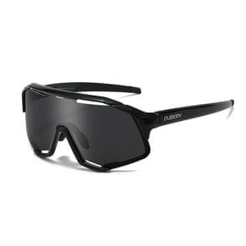 Dubery Flash 1 biciklističke zaočale, Black