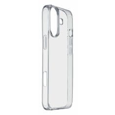 CellularLine Prozirna čvrsta maskica za iPhone 16 Plus, prozirna (CLEARDUOIPH16MAXT)