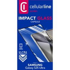 CellularLine Zaštitno staklo otporno na udarce za Galaxy S25 Ultra (TEMPGCABGALS25UK)