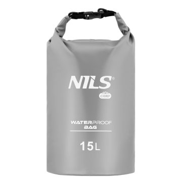 NILS CAMP NC1703 VODOOTPORNA TORBA SIVA 15L