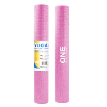 ONE Fitness YM01 PROSTIRKA ZA JOGU (roza)