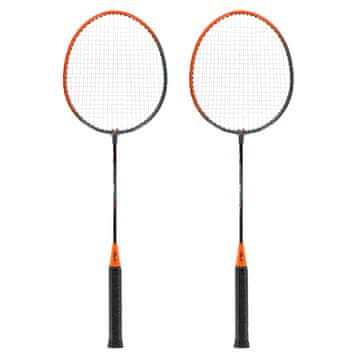 NILS NRZ005 ČELIČNI / BADMINTON SET 2 RAKETE + NAVLAKA