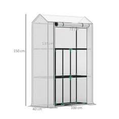 Aga Vrtni folijarnik 100x40x150 cm