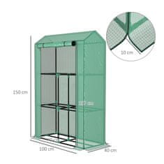 Aga Vrtni folijarnik 100x40x150 cm