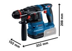 BOSCH Professional akumulatorska udarna bušilica GBH 18V-22 X Solo (0611924100)