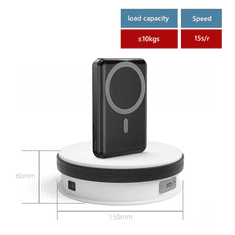 Symfony Rotirajuća podloga OD150 15 cm, 10 kg, bijela