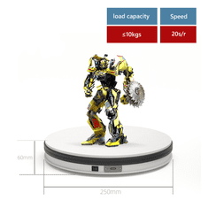 Symfony Rotirajuća podloga OD250 25 cm, 10 kg, bijela