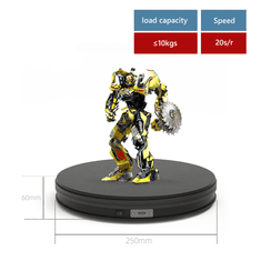 Symfony Otočna podloga OD250 25 cm, 10 kg, crna