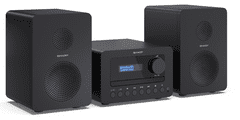 Sharp Tokyo Dab+ zvučni sustav, 40 W, CD, crni (XL-B520D(BK))