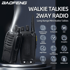 Baofeng BF-888SD, Ručna radio stanica