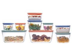 Status Viva set vakuumskih posuda, 3-dijelni, plavo-lila (0,5 L, 1,4 L, 2,6 L)