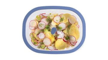 Status Fresco vakuumska posuda, 2,3 l, plavo-lila