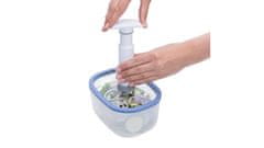 Status Fresco set vakuumskih posuda, 4-dijelni, plavo-lila (0,5 L, 0,9 L, 1,4 L, 2,3 L)