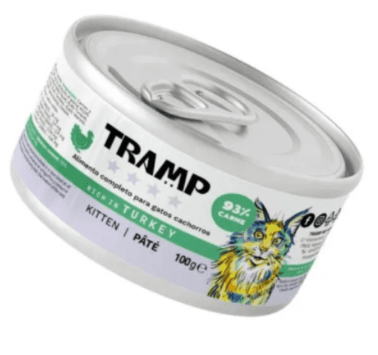  Tramp pašteta za mačje mladiče s puranom, 16 x 100 g