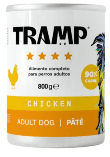  Tramp pašteta za odrasle pse s piščancem, 6 x 800 g