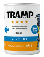 Tramp Pašteta za odrasle pse s tunom, 6 x 800 g