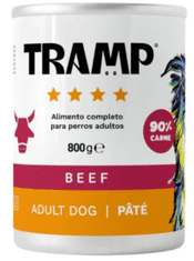 Tramp Pašteta za odrasle pse s govedinom, 6 x 800 g