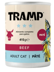 Tramp Pašteta za odrasle mačke s govedinom, 8 x 415 g