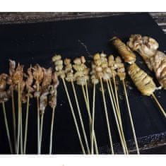 HOME & MARKER® Višenamjenska podloga za roštilj i pećnicu, neprianjanje, vatrootporna (4 kom, 40x33 cm) | GRILL