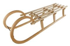 ACRAsport Saonice drvene 125cm zakrlvljene s drvenim sjedalom