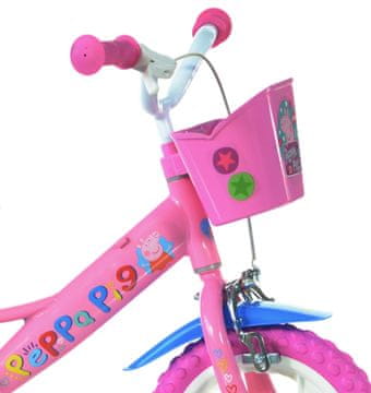 Dino bikes Bicikl za djevojčice 12" s dodacima PEPPA PIG