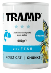 Tramp Pašteta za odrasle mačke s ribom, 8 x 415 g