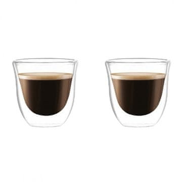 TERMALNE ČAŠE 70 ML ZA ESPRESSO KAVU, SET OD 2 DVOSTRUKE