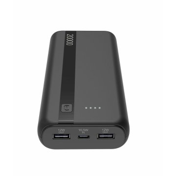 CellularLine Prijenosna baterija početnog tipa, 20000mAh, crna (PBENTRY20000K)
