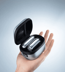 YOOSE Mini 2.0 komplet - brijač i trimer za nosne dlačice, srebrni