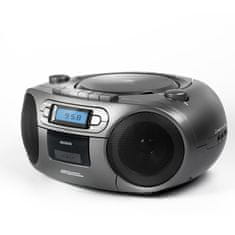 AIWA prijenosni radio CD/MP3/USB/BT/Kasetofon - Boombox s FM PLL BBTC-550MG