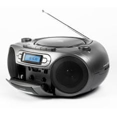 AIWA prijenosni radio CD/MP3/USB/BT/Kasetofon - Boombox s FM PLL BBTC-550MG