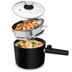 HOME & MARKER® Mini kuhalo za brzo kuhanje, prijenosno s neljepljivim premazom i zaštitom od pregrijavanja | COOKORA