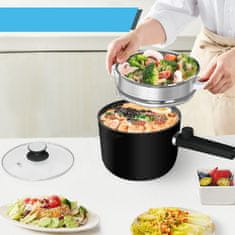 HOME & MARKER® Mini kuhalo za brzo kuhanje, prijenosno s neljepljivim premazom i zaštitom od pregrijavanja | COOKORA