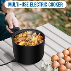 HOME & MARKER® Mini kuhalo za brzo kuhanje, prijenosno s neljepljivim premazom i zaštitom od pregrijavanja | COOKORA