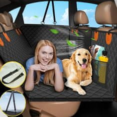 JOIRIDE® Vodootporna i otporna na grebanje navlaka za stražnje sjedalo automobila s trakama | CARIPET