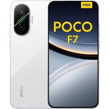 POCO F7 5G pametni telefon 12/256GB, bijel
