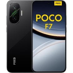 POCO F7 5G pametni telefon 12/256GB, crn
