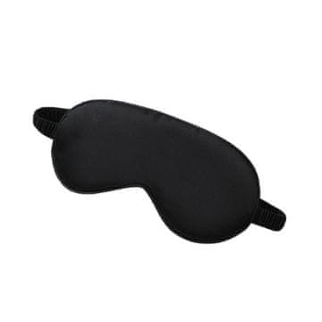 LIVEFY maska za spavanje Silk, crno