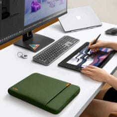 Tech-protect Defender torbica za laptop 13-14'', tamnozeleno