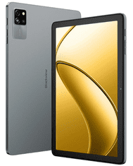 Blackview Tablet Tab 60, 4 GB + 128 GB, IPS HD+, Android, WiFi 6, BT5.2, maska, siva