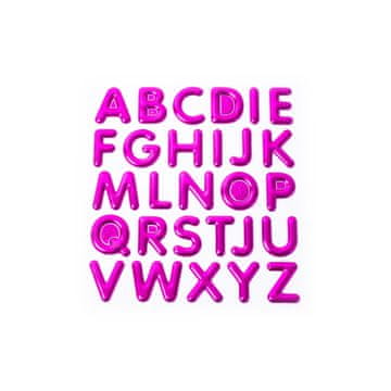 Aga4Kids Samoljepljiva slova DS8109FP