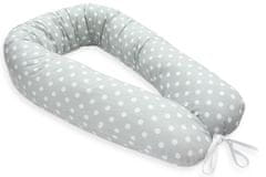 Mali čudeži Trudnički majcinski jastuk – XL Siva točkice