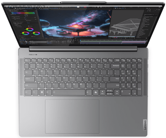 Lenovo Yoga Pro 9 prijenosno računalo, Ultra 9 185H, 64 GB, 1 TB, RTX 4070, W11H (83DN008BSC)