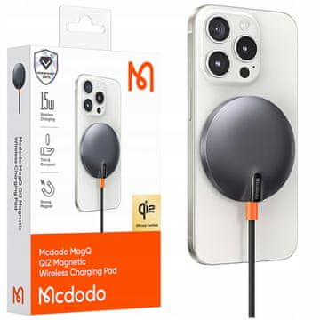 Mcdodo Mcdodo Bežični Indukcijski Punjač Za Magsafe Iphone 13 14 15 16 Qi2