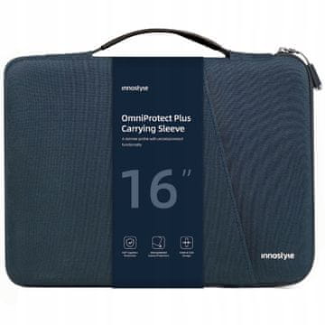 Innostyle INNOSTYLE torba za laptop 15,6 16, vodootporna torbica OmniproTect, plava