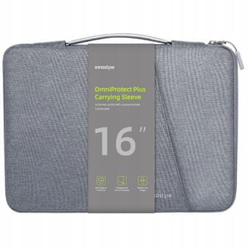 Innostyle INNOSTYLE torbica za laptop 15,6 i 16, vodootporna, OmniproTect Plus, siva