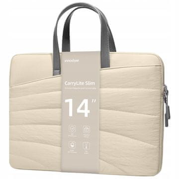 Innostyle Innostyle ženska torba za laptop 13 14 vodootporna Carrylite Slim bež